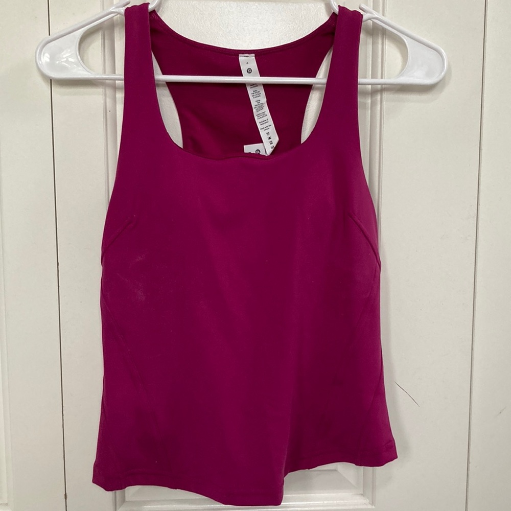 Lululemon Magenta Purple Instill Tank